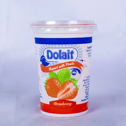YAOURT AROMATISÉ FRAISE DOLAIT 500G