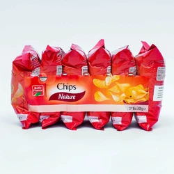 PACK CHIPS BF NATURE 30G X6